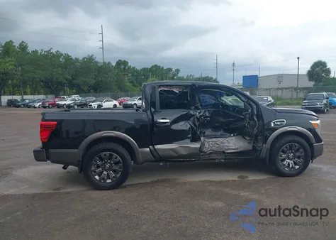 2017 Nissan Titan Platinum Reserve из США, поврежденный, VIN 1N6AA1E67HN508448